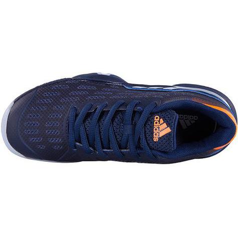 Adidas Kids Barricade XJ Tennis Shoes - Blue/Orange - main image